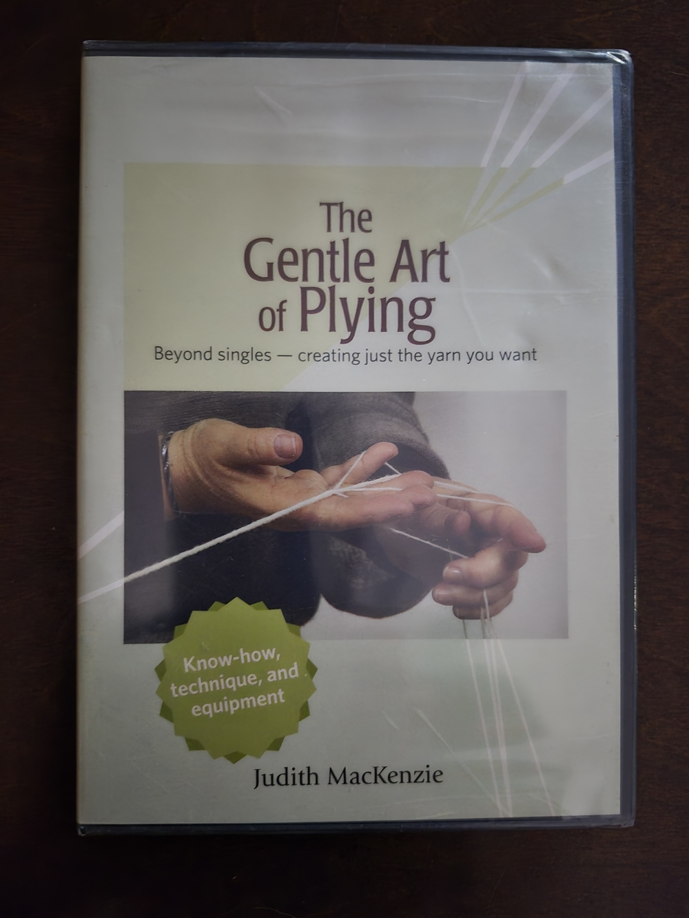 The Gentle Art of Plying DVD — Neutral Cover